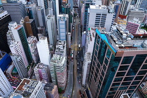 為什么說樓宇自控的趨勢是可視化控制?(圖2) 天際線_ 城市景觀_ 建筑物_ 城市的_ 香港_ 結構_ 城市_ 亞洲_ 現代的.jpg