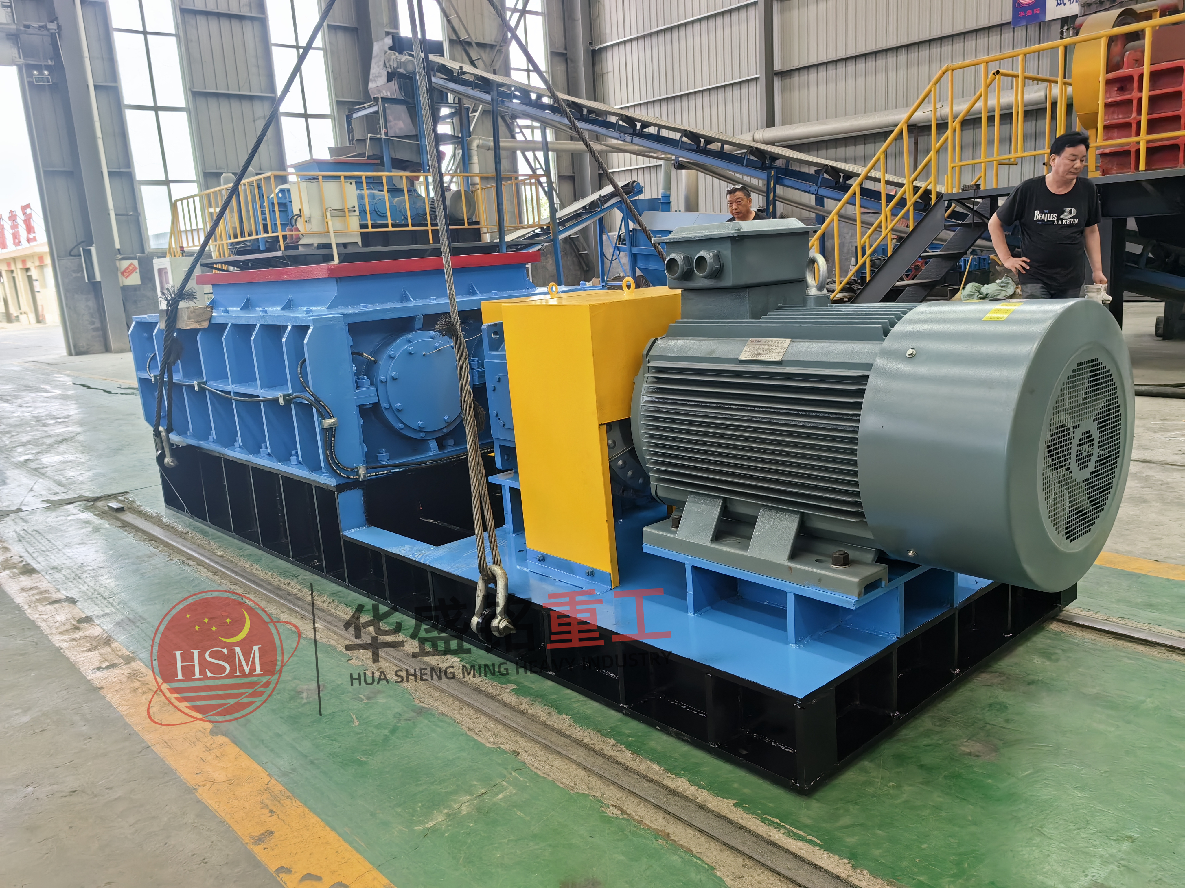 瀝青塊強(qiáng)力雙齒輥破碎機(jī) 瀝青塊強(qiáng)力雙齒輥破碎機(jī)